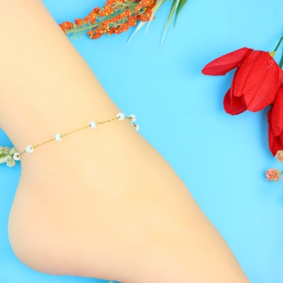 Elegant Handmade Anklet – Perfect for Women & Girls | Ideal Gift Option, DYC1559 - Picture 8 of 9